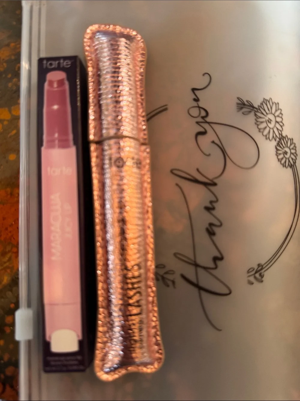 tarte 4 in 1 Black Mascara & Hibiscus Juicy Lip